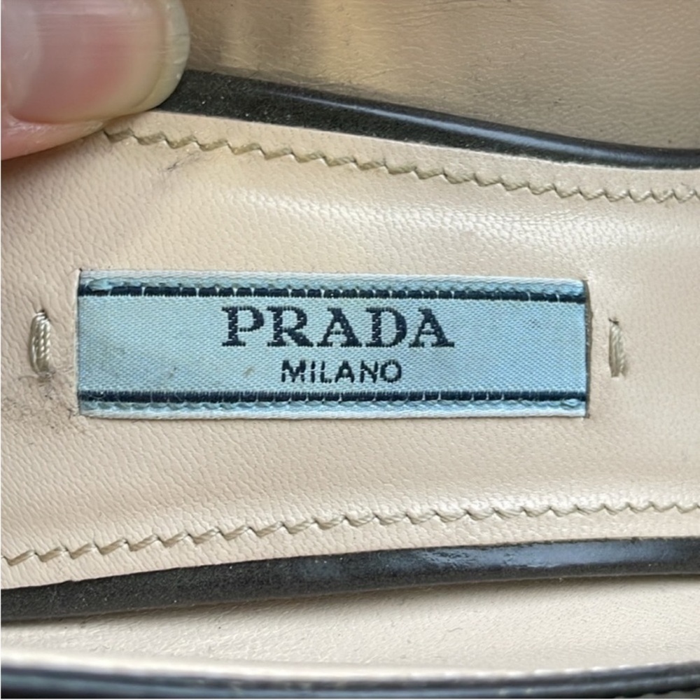 Prada Spazzolato Heels‎ - Picture 6 of 7